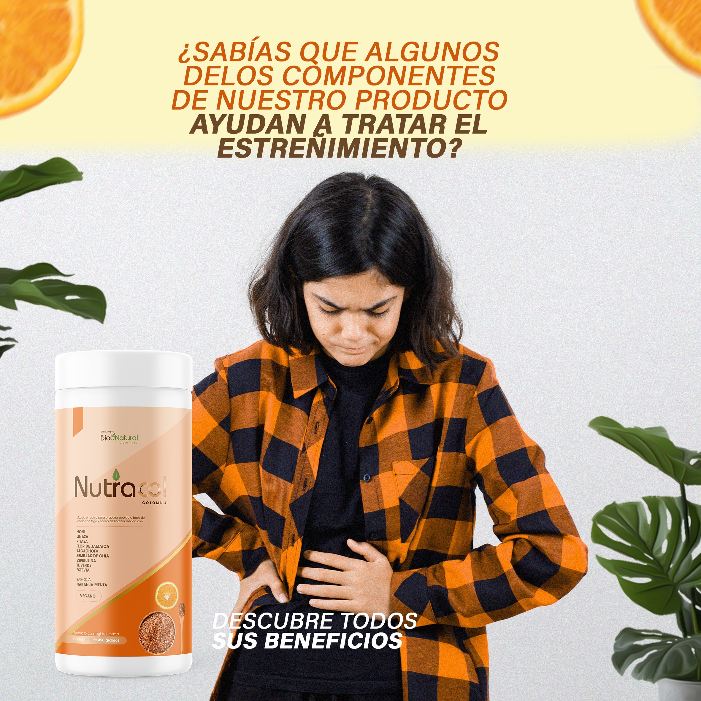 NUTRACOL FIBRA NATURAL COLON - 450 GR